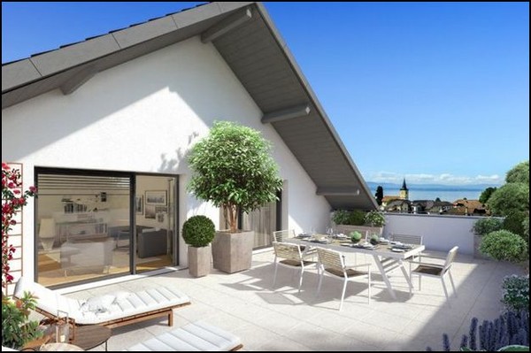Франция, продажа квартир на берегу озера Леман, рядом с Женевой