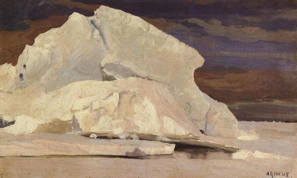 Александр Борисов. «Айсберг в Карском море». 1901